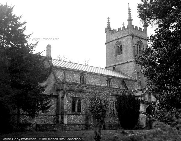 Photo of Pewsey, Church Of St John c.1955