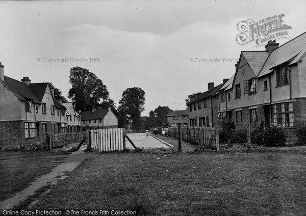 Photo of Pewsey, Council Houses 1929