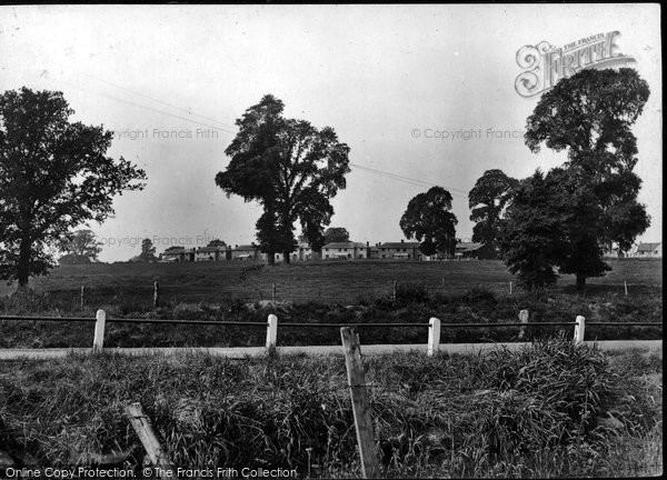 Photo of Pewsey, Council Houses And Golf Course 1929