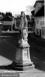 King Alfred Statue c.1965, Pewsey