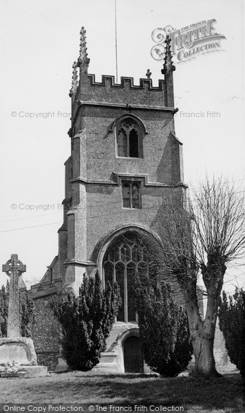 Photo of Pewsey, The Church Tower c.1955