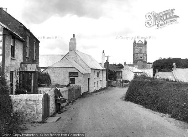 Photo of Phillack, The Village And St Felicitas And St Piala Church 1927