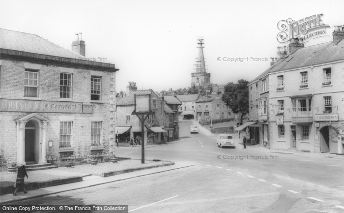 Photo of Pickering, Cross Roads And Forest And Vale Hotel c.1965