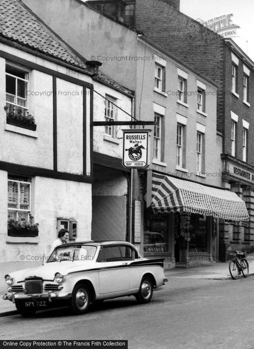 Photo of Pickering, Market Place, A Car1959