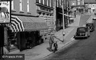 Market Place, Propping Up A Bicycle 1964, Pickering