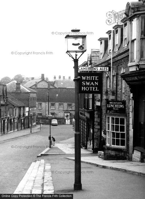 Photo of Pickering, Market Place, White Swan Hotel c.1960