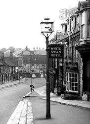 Market Place, White Swan Hotel c.1960, Pickering