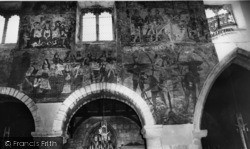 Medieval Wall Paintings In The Church c.1965, Pickering