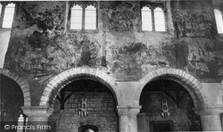 Medieval Wall Paintings In The Church c.1965, Pickering