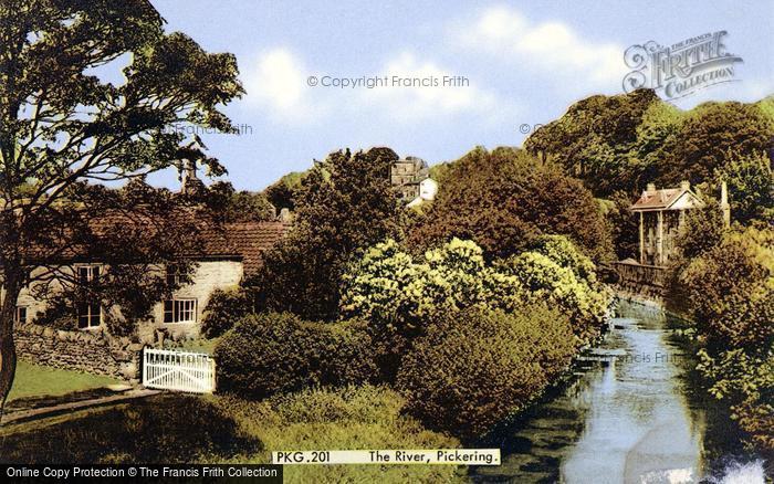 Photo of Pickering, The River c.1965