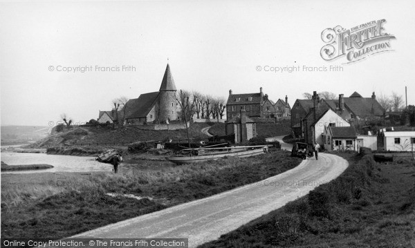 Photo of Piddinghoe, The Village And St John's Church c.1955