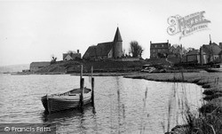 The Village And St John's Church c.1955, Piddinghoe
