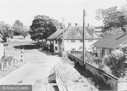 The Post Office And Village c.1955, Piddlehinton
