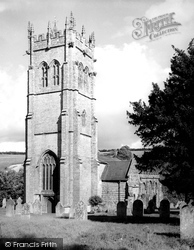 All Saints Church c.1955, Piddletrenthide