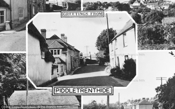 Photo of Piddletrenthide, Composite c.1960