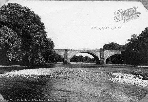 Photo of Piercebridge, The Bridge And River Tees c.1955
