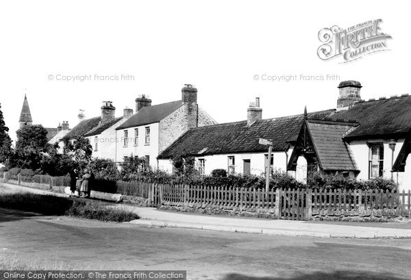 Photo of Piercebridge, West View c1955