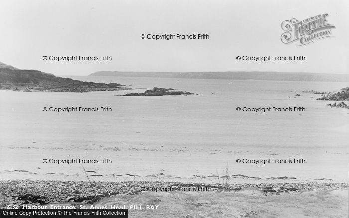 Photo of Pill, Harbour Entrance, St Anne's Head c.1955