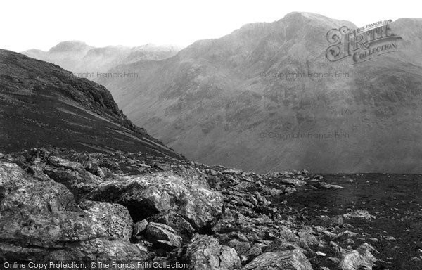 Photo of Pillar Mountain, From Red Pike 1889
