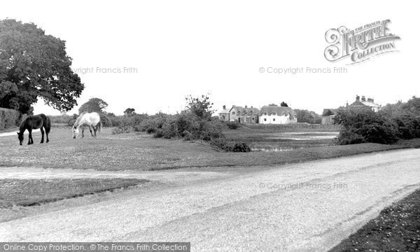 Photo of Pilley, The Village And Green c.1955
