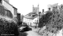 Church And Old Village c.1940, Pilton