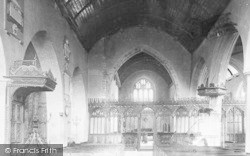 Church Interior 1890, Pilton