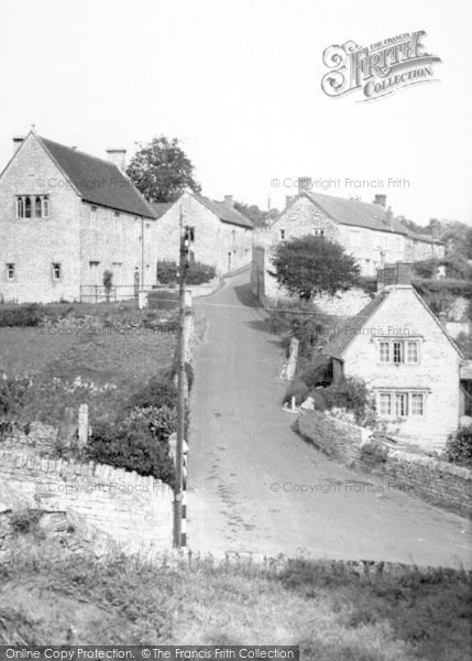 Photo of Pilton, The Village c.1955