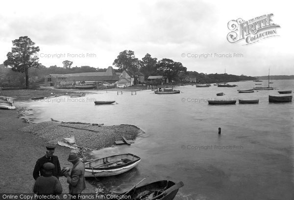 Photo of Pin Mill, The Boatyard 1921