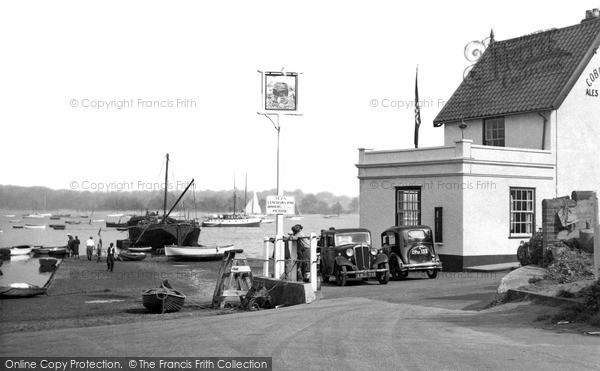 Photo of Pin Mill, The Butt And Oyster c.1955