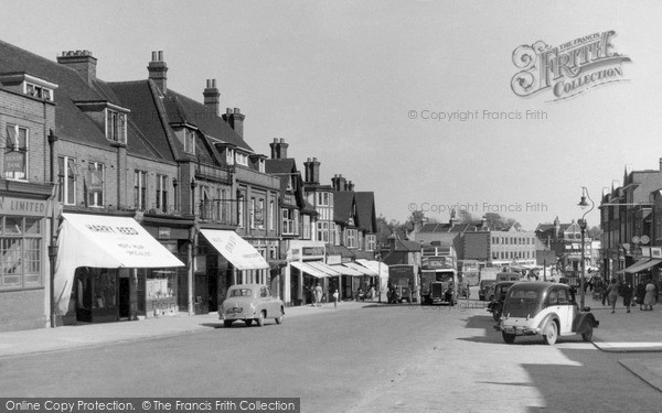 Photo of Pinner, Bridge Street c1955