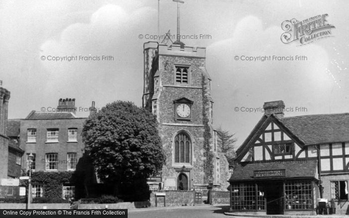 Photo of Pinner, Church c.1955