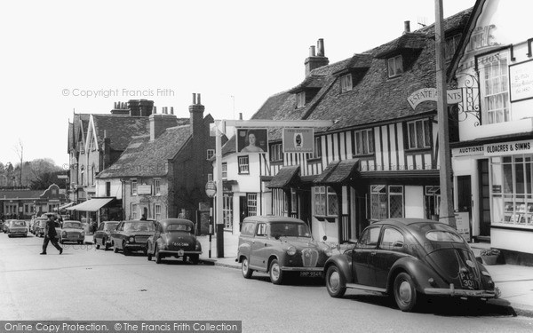 Photo of Pinner, High Street And The Queen's Head c.1960