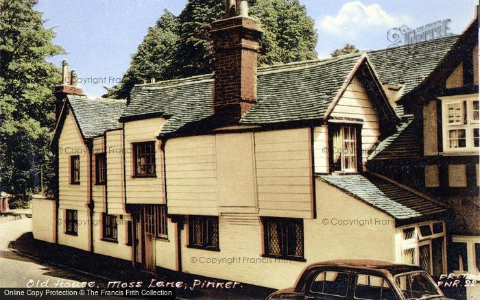 Photo of Pinner, Old House, Moss Lane c.1960