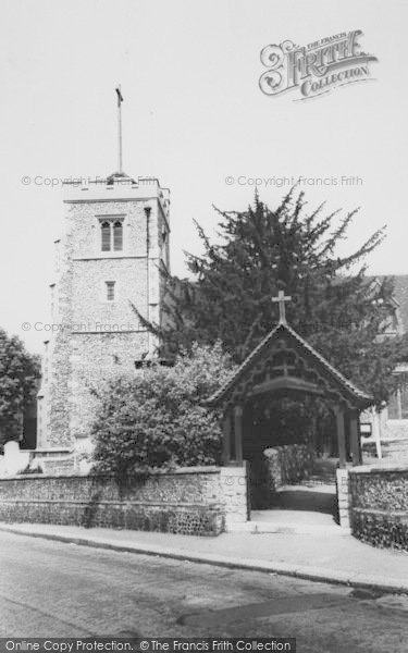 Photo of Pinner, The Church c.1965