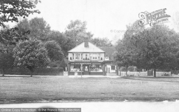 Photo of Pirbright, A Shop On The Green 1908