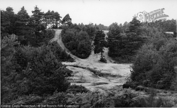 Photo of Pirbright, Fox Hills c.1960