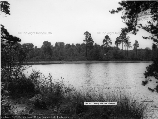 Photo of Pirbright, Henley Park Lake c.1965
