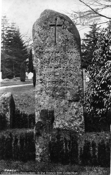 Photo of Pirbright, Stanley's Grave 1908
