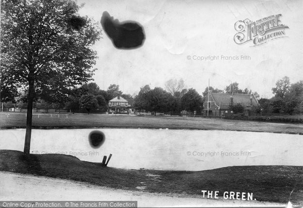 Photo of Pirbright, The Green 1908