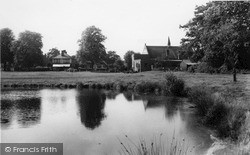 The Green And Hall c.1960, Pirbright