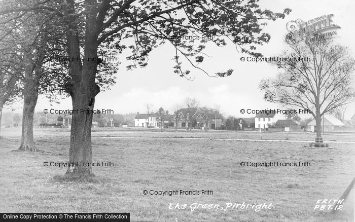 Photo of Pirbright, The Green c.1955