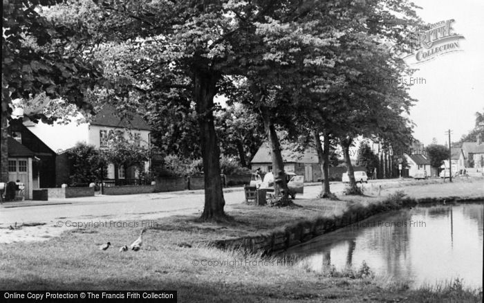 Photo of Pirbright, The Pond And Green c.1960