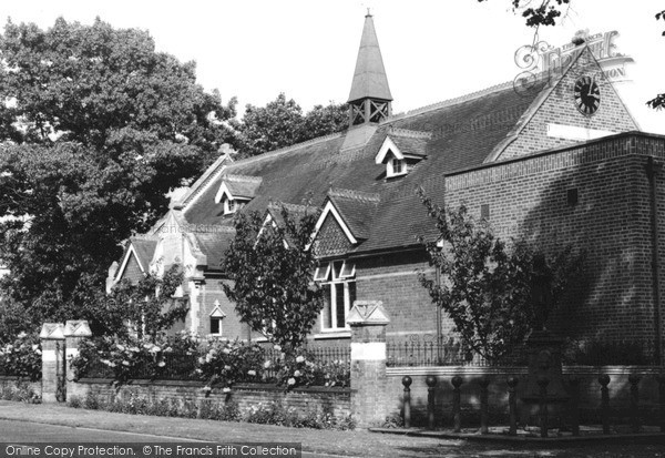 Photo of Pirbright, The Village Hall c.1960