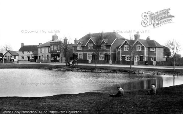 Photo of Pirbright, The Village Pond 1908