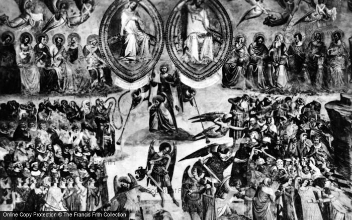 Photo of Pisa, Camposanto Vecchio, Fresco, The Last Judgement c.1930
