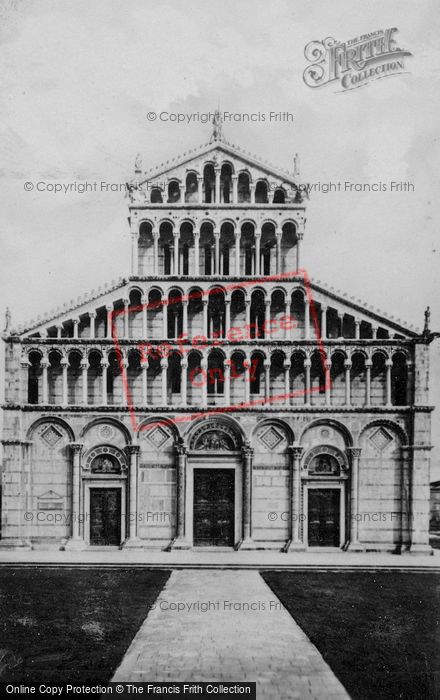 Photo of Pisa, Cathedral Façade c.1930