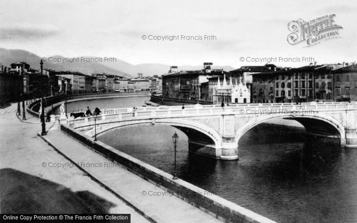 Photo of Pisa, Ponte Solferino And Santa Maria Della Spina c.1930