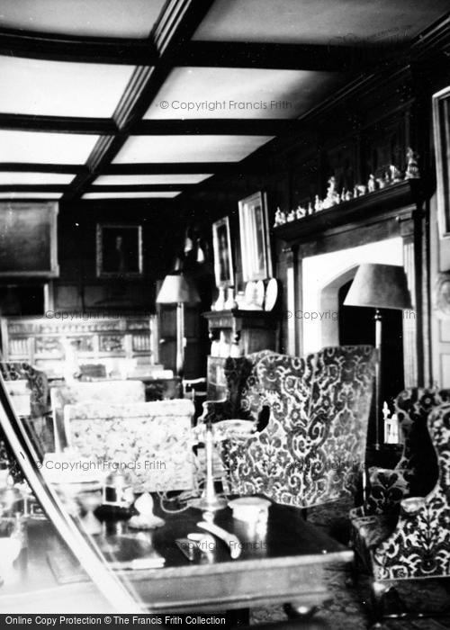 Photo of Pitchford, Pitchford Hall, Panelled Room 1948