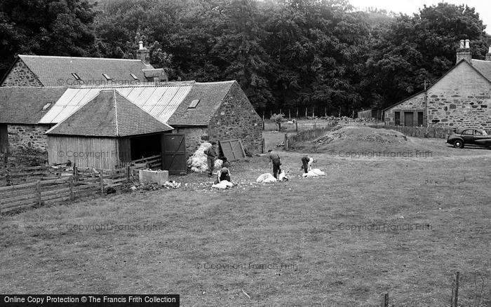Photo of Pitlochry, Barn Near Clunie Memorial 1961