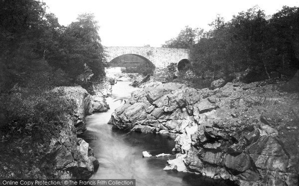 Photo of Pitlochry, North Bridge Of Garry c.1890